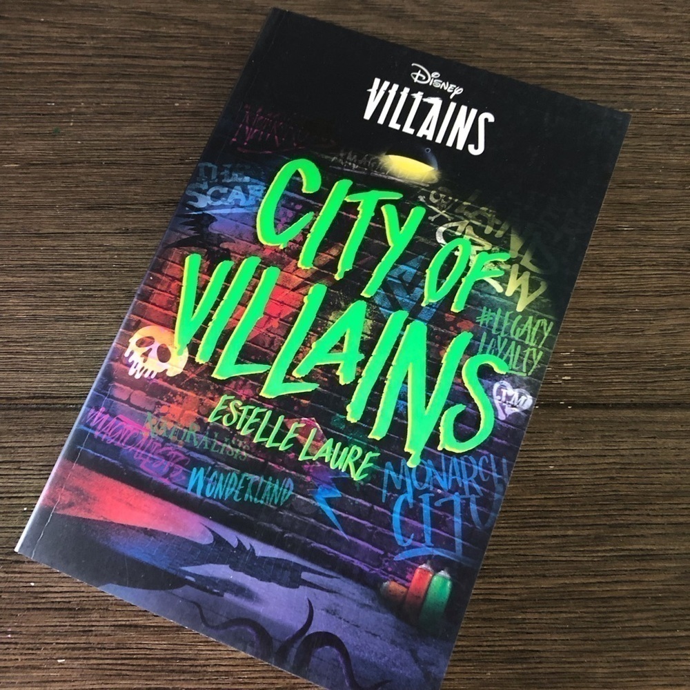 Disney Villains: City of Villains paperback book